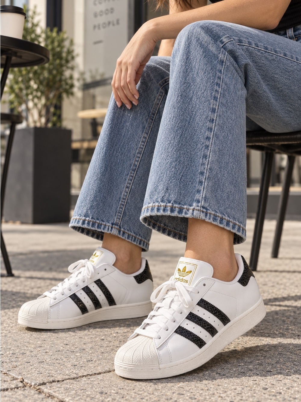 Adidas Originals Superstar II W Snakeskin Sneakers Women’s 9.5 NWT